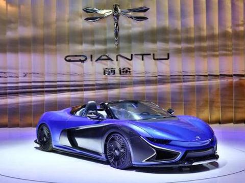 自主纯电动超跑前途k50，一看外形就被迷住，国家骄傲！