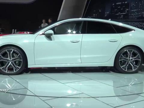 2019款奥迪A7 Quattro白色版实拍