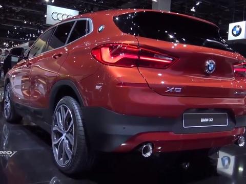 2019款宝马X2橘色版实拍