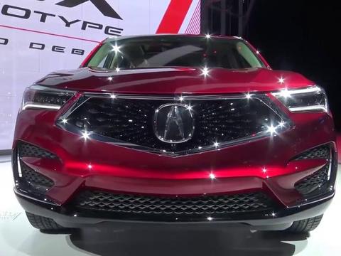 2019款讴歌RDX红色版实拍