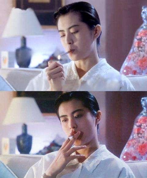 杨颖演技不如烟技?娱乐圈十大女星抽烟