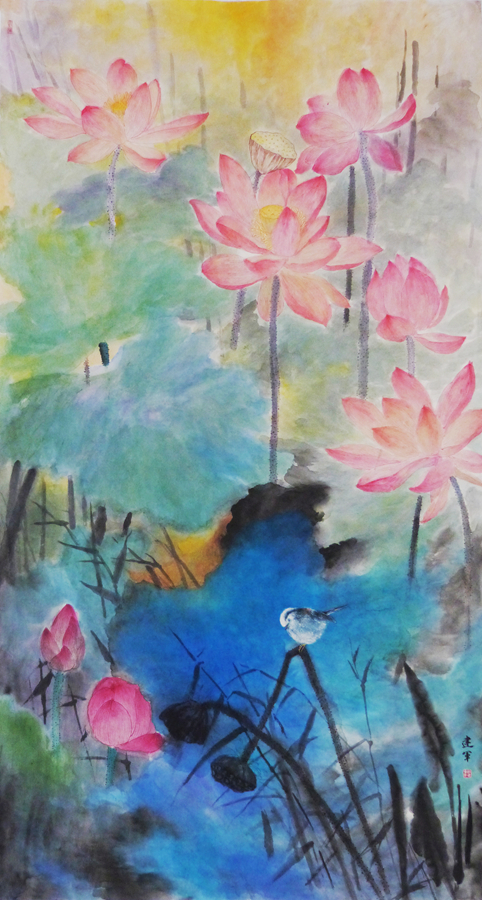 笔蘸情怀 意凝万象--析读谢建军(乐耕)的国画作