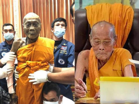 92岁泰国高僧圆寂2个月 尸身未腐烂脸上露微笑!