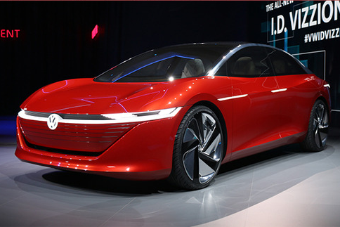 I.D. Vizzion概念车领衔 大众集团旗下多款全新车型首发亮相