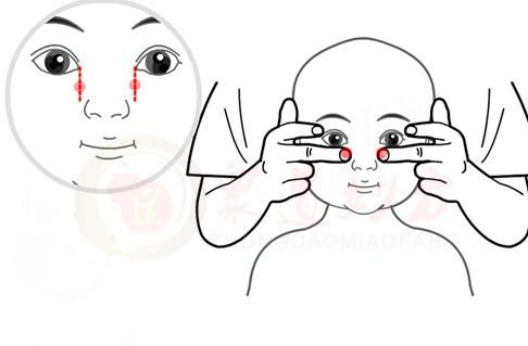 小儿推拿众道妙方 宝宝感冒鼻塞 通畅鼻窍小儿推拿通用方