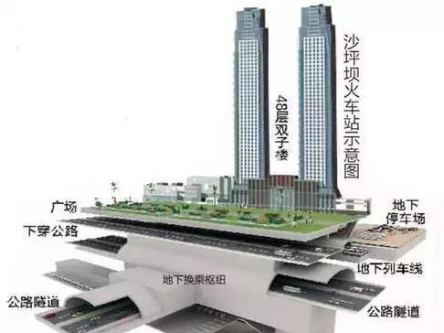 重庆沙坪坝高铁站最快明年2月开通!1小时飚拢