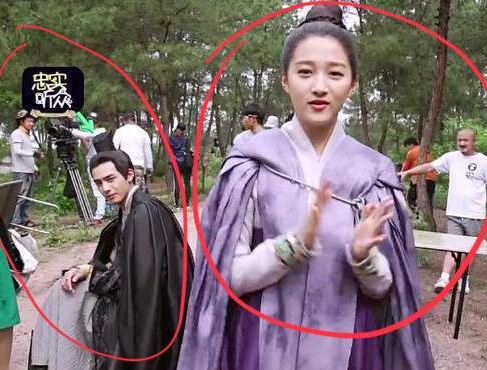凤囚凰花絮:关晓彤片场活泼献唱,宋威龙一旁偷听上演反差萌