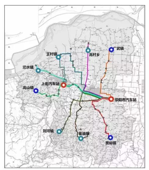 荥阳市公共交通规划新鲜出炉,将新增修改取消这些线路