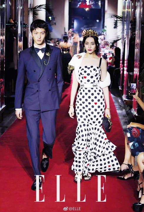 杜嘉班纳去年就盯上迪丽热巴了!果不其然胖迪成了代言人!