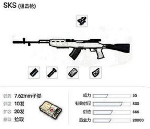 绝地求生: 满配的SKS和98K你会选哪个?