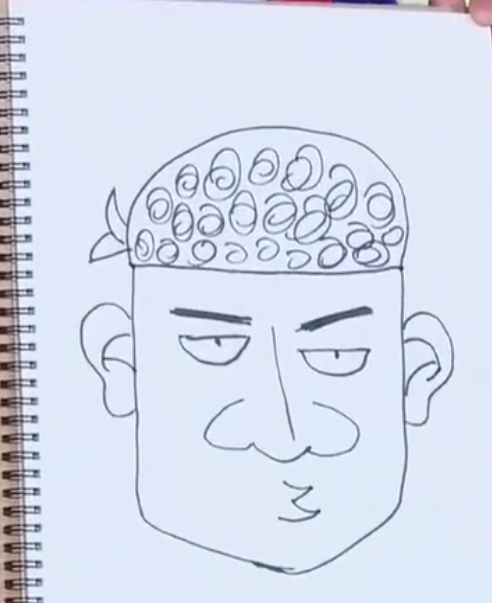 邓超素描王祖蓝画像,鹿晗看到直接笑趴了,简直毫无违和感