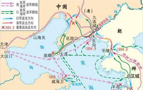 北洋舰队在甲午海战前曾两度访日，7300吨铁甲舰震动日本全国