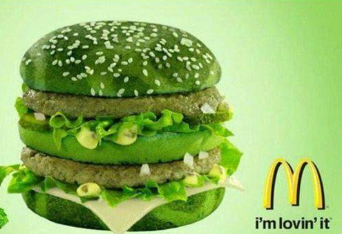 麦当劳的汉堡还有“原谅色”?论外形,蓝色的直接把我吓哭了!