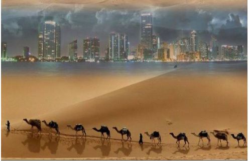 爱琴海海市蜃楼古代图