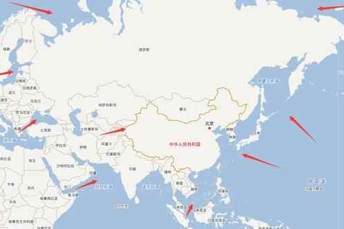 美国为何不怕中俄联手? 这张地图给出的答案很现实