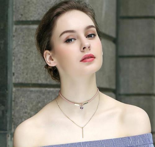 这几款许愿流星水晶项圈尽显时尚优雅女人味