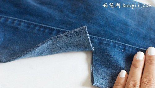 这个春天,给自己打造一条破洞牛仔裤吧!附上制
