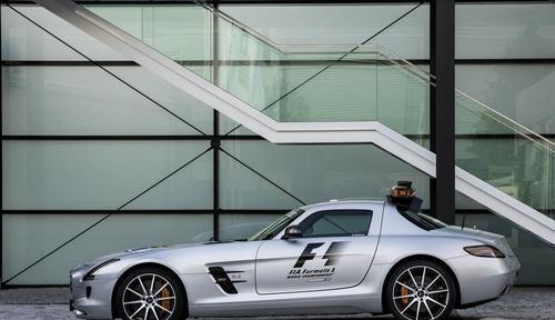 F1方程式中的安全使者 梅赛德斯奔驰SLS AMG GT 速来瞻仰