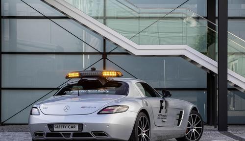 F1方程式中的安全使者 梅赛德斯奔驰SLS AMG GT 速来瞻仰