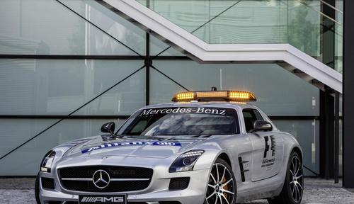F1方程式中的安全使者 梅赛德斯奔驰SLS AMG GT 速来瞻仰