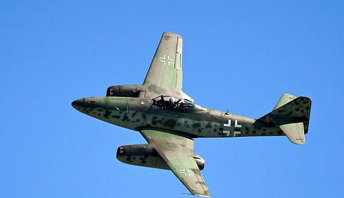 二战战机之德国me262喷气式战斗机