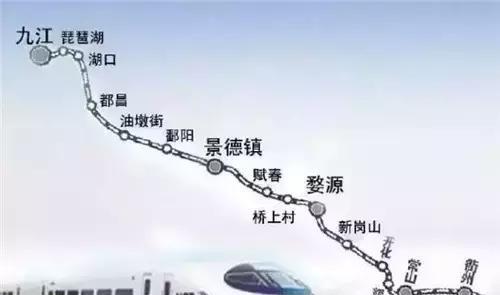 九景衢铁路进度太快,景德镇将驶入高铁快时代
