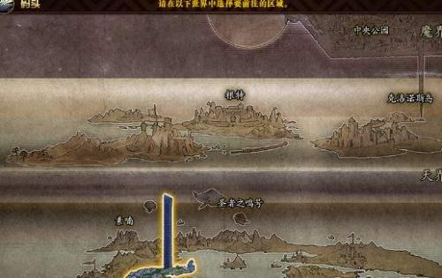 DNF起源新版地图指南,看了之后你就不迷路了