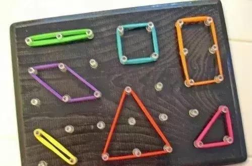 超简单自制数学玩教具,幼师都收藏了!