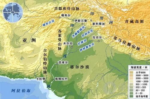 发源于西藏的南亚最大河流--印度河!