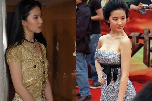 刘亦菲的胸有多大? 刘亦菲跳舞Bra掉了惊呆众人