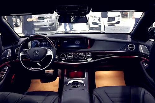 17款奔驰S550e油电混合动力新能源更环保