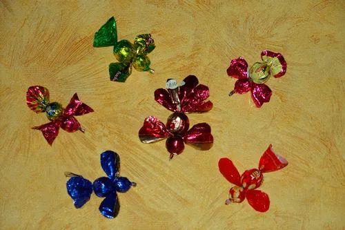 过年糖纸不要扔, 收集起来做手工吧!