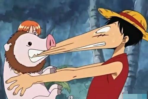 路飞的橡胶却果实很强,甚至具有动物系的效果