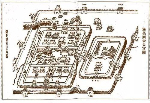 汉朝的长安城是在哪个皇帝统治期间建成的