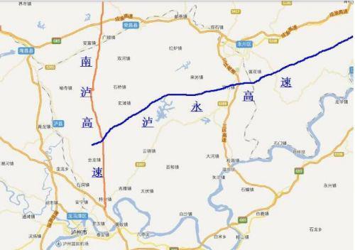 成渝高速公路:从泸州出发,经泸县,隆昌,荣昌至重庆;g93成渝环线泸渝段