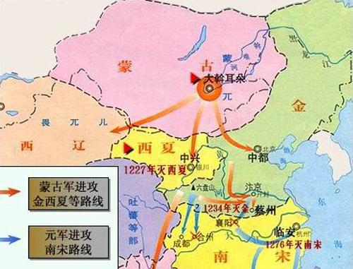 元朝皇帝寿命排行榜单，排名第一个是忽必烈，第二是成吉思汗