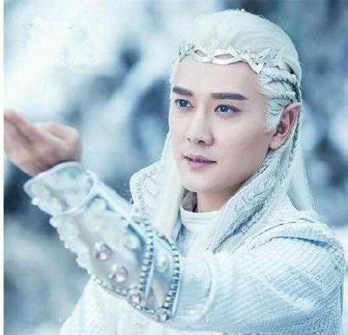 白发造型的男明星,邓超实在太搞笑