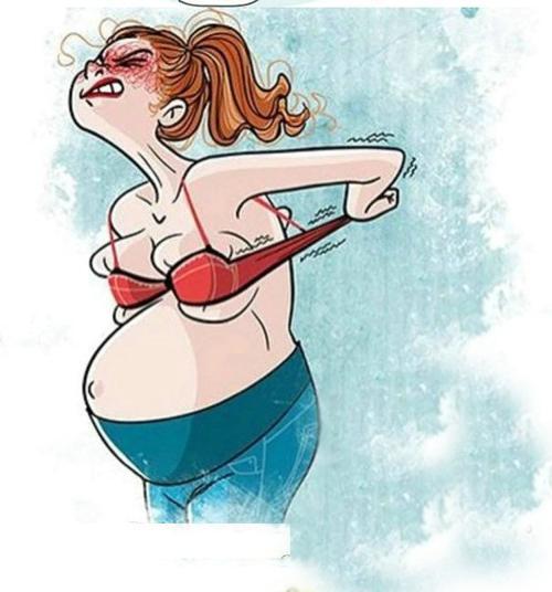 一组育儿漫画告诉你, 女人怀孕带娃有多累!