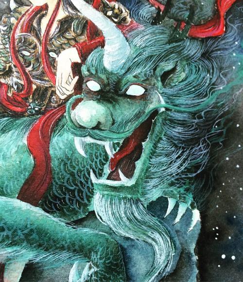 出自《搜神记》有人问:"这个年兽到底是个怎么样的恐怖怪兽?