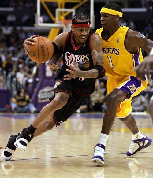 为何说防艾弗森突破是自取其辱,看了他这些过人瞬间你就懂