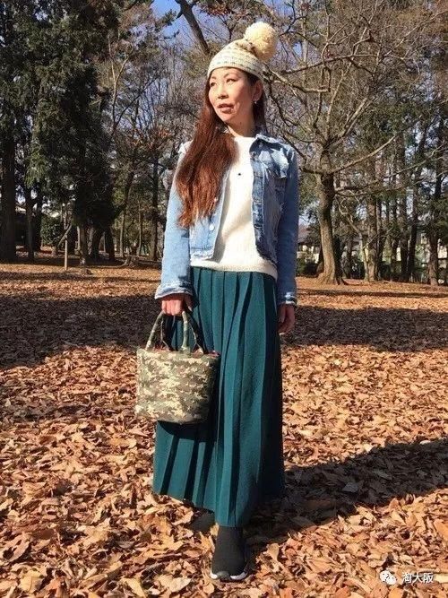GU和优衣库告诉你长裙才是今年冬季日本流行的穿搭