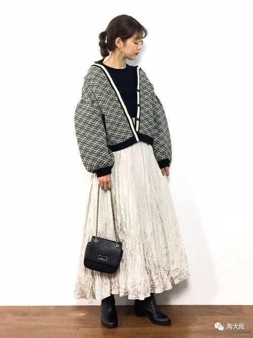 GU和优衣库告诉你长裙才是今年冬季日本流行的穿搭