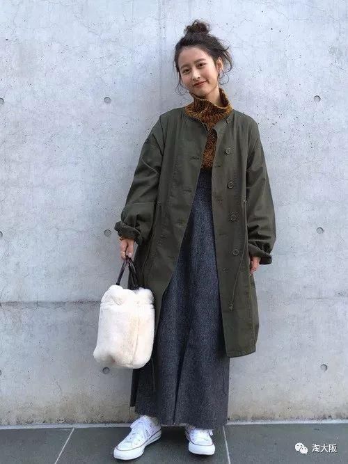 GU和优衣库告诉你长裙才是今年冬季日本流行的穿搭