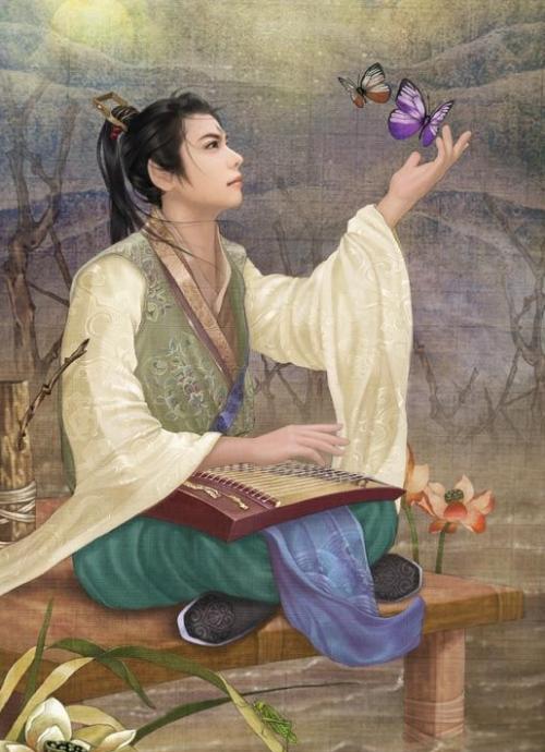 他因为美貌而名流千古，但杜甫却因为才华尊他为老师