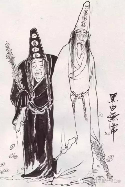 民间传说中的"黑白无常",他们的化身经历是这样的