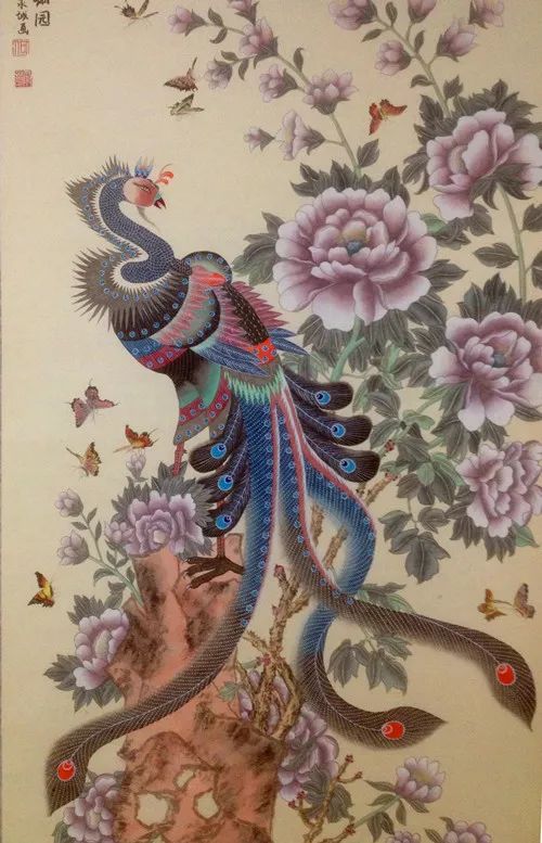 这是哪?凤阳,这是什么画?凤画。