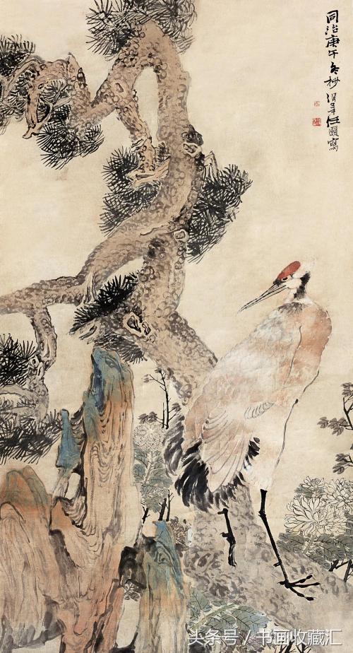 任伯年作品欣赏政治的因素,历史的机遇,上海已经成为一座由各种政治