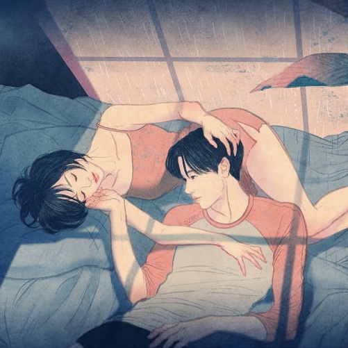 忍不住还是发一下,情感很细腻。韩国插画师Zi