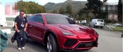 兰博基尼SUV街头实拍，外形梦幻，让每个男人心动