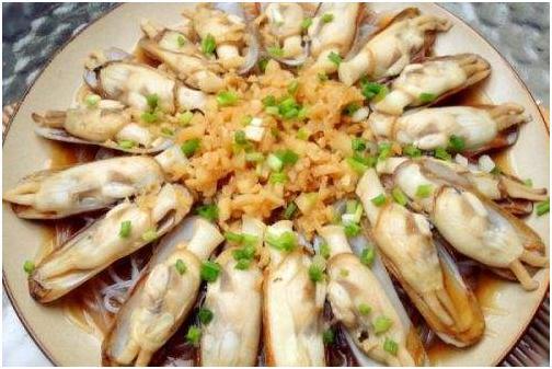 粉丝蒸蛏子